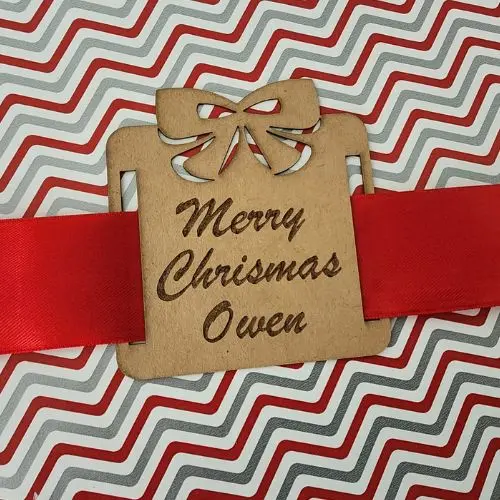 Christmas Tag with Ribbon 3.webp