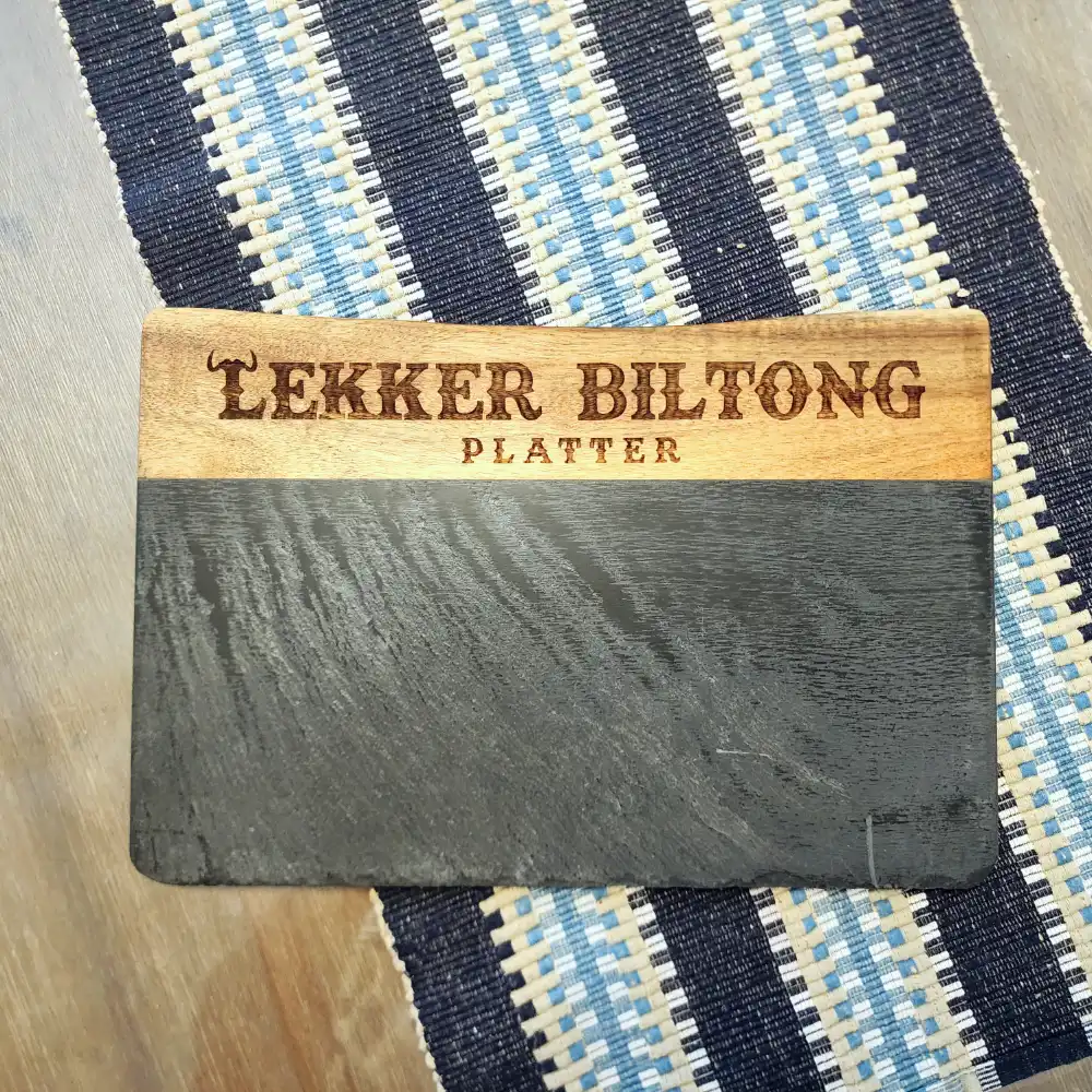 Slate and Wooden Board