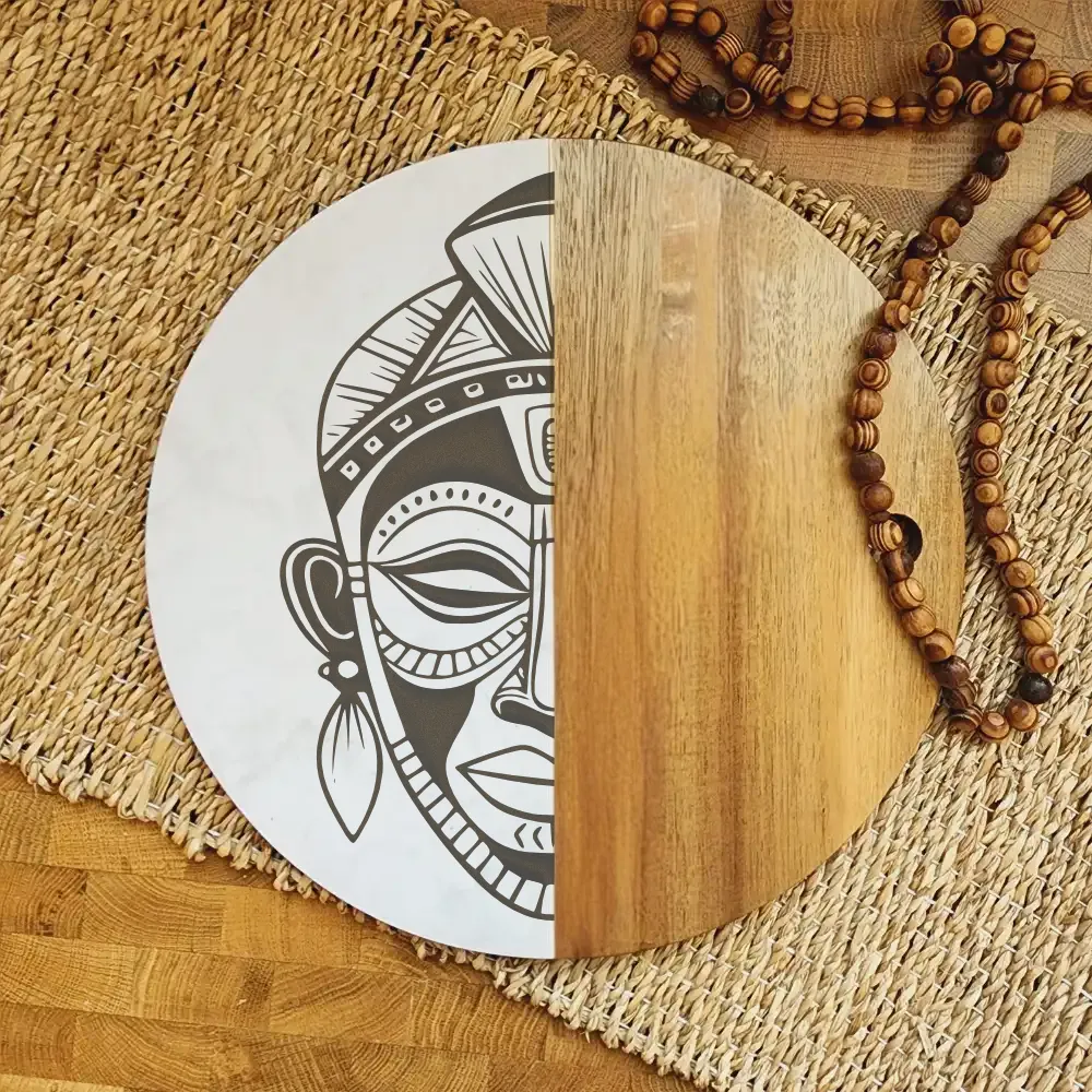 Marble & Wood Board