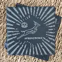 Slate Coaster - Rugby