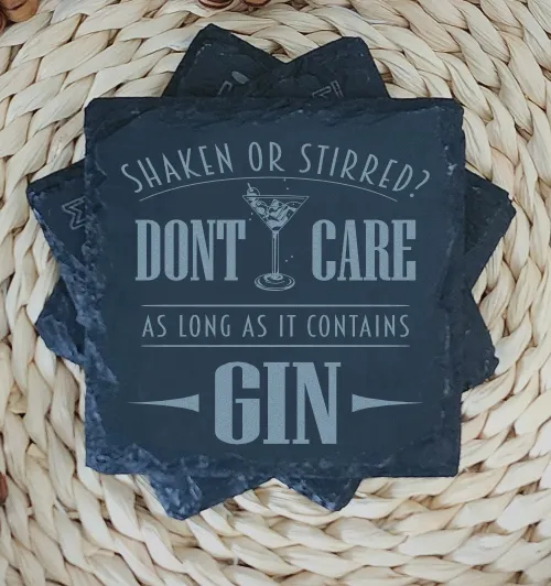 Slate Coaster - Alcohol