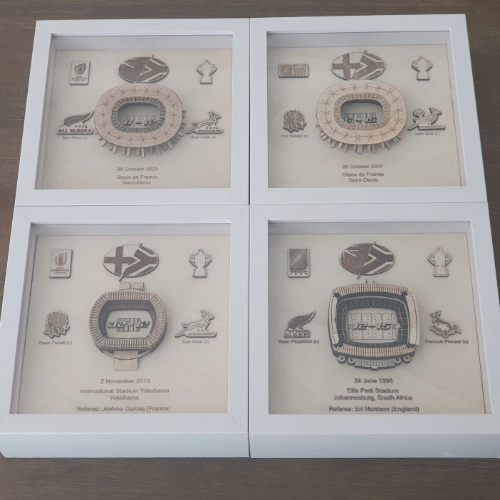 Springbok Champions Collection - RWC Final Stadiums
