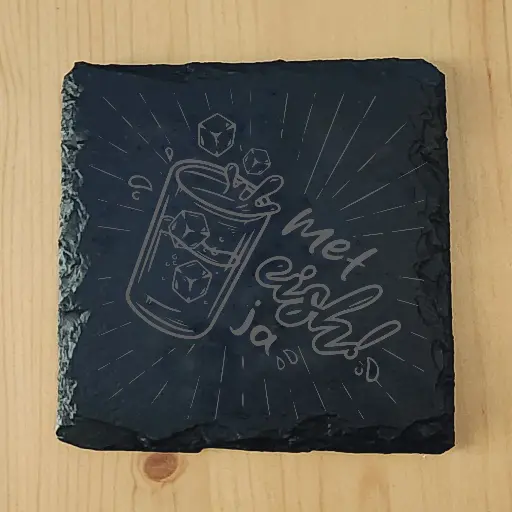 Slate Coaster - Quotes