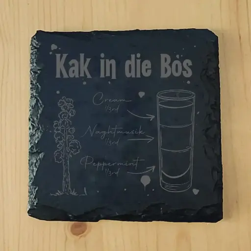 Slate Coaster - Shooters 