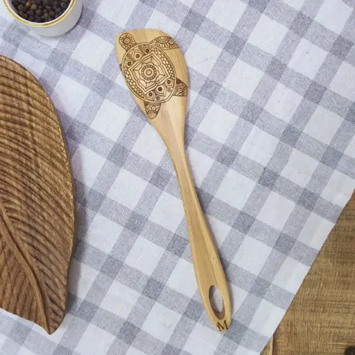 Wooden Square Spoon